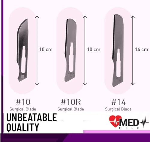 10R Disposable Scalpel Surgical Blades 10-Pack