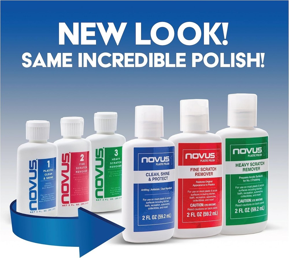 Polish & Repair Plastic with Scratch Remover