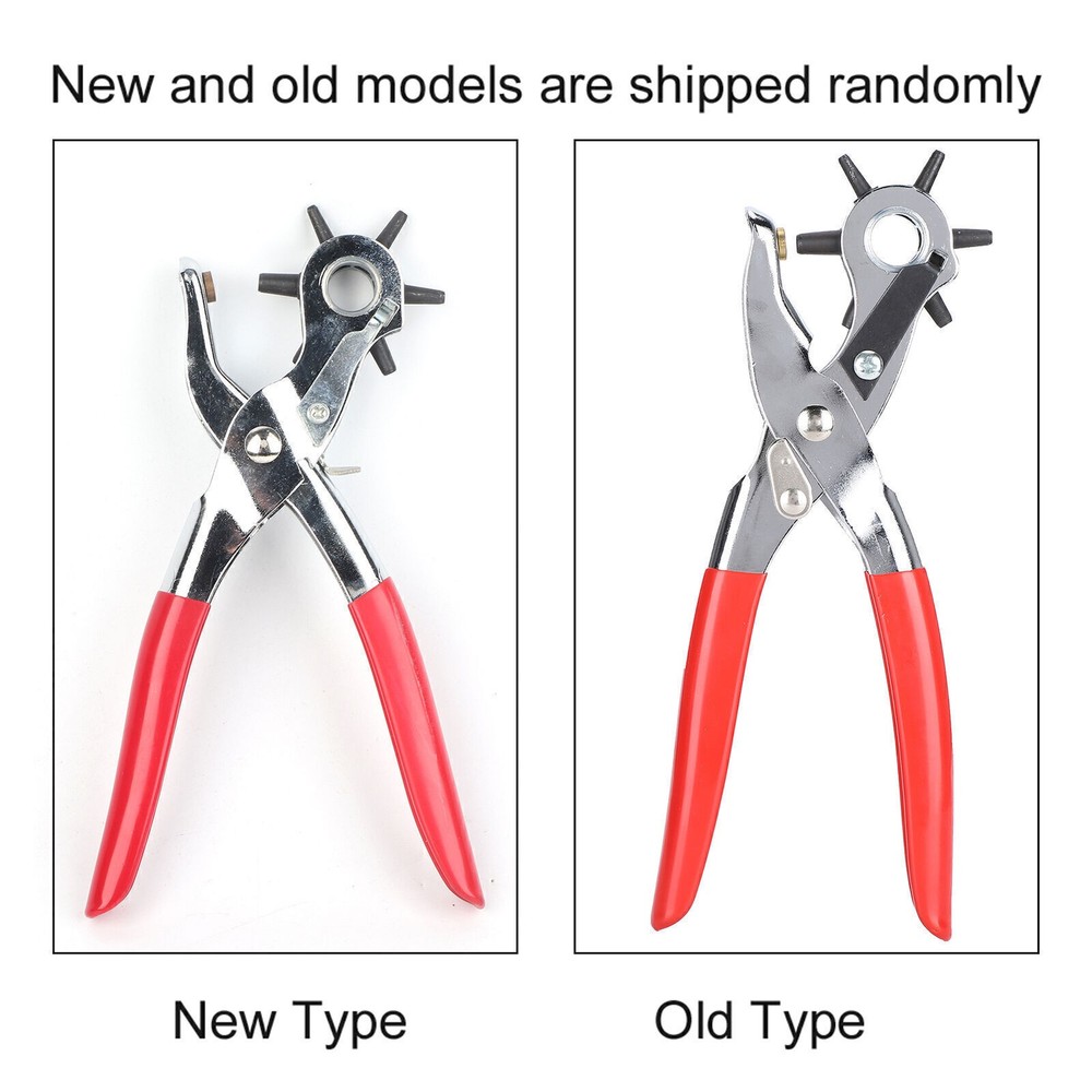 Belt Hole Punch Plier Multi Function Leather Punching Machine Watchband Hole