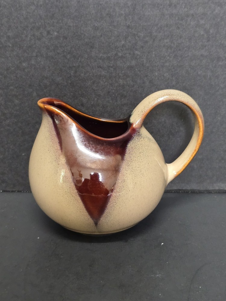 Sango China Nova Brown Stoneware Creamer Pitcher #4933 China 4.??" Replacement