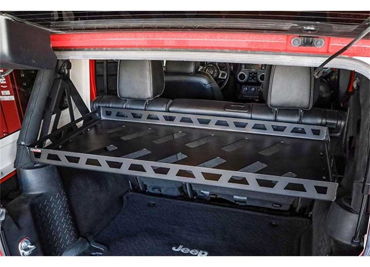 Dee Zee DZ4470JP For 07-19 Wrangler Solid Cargo Rack Rear