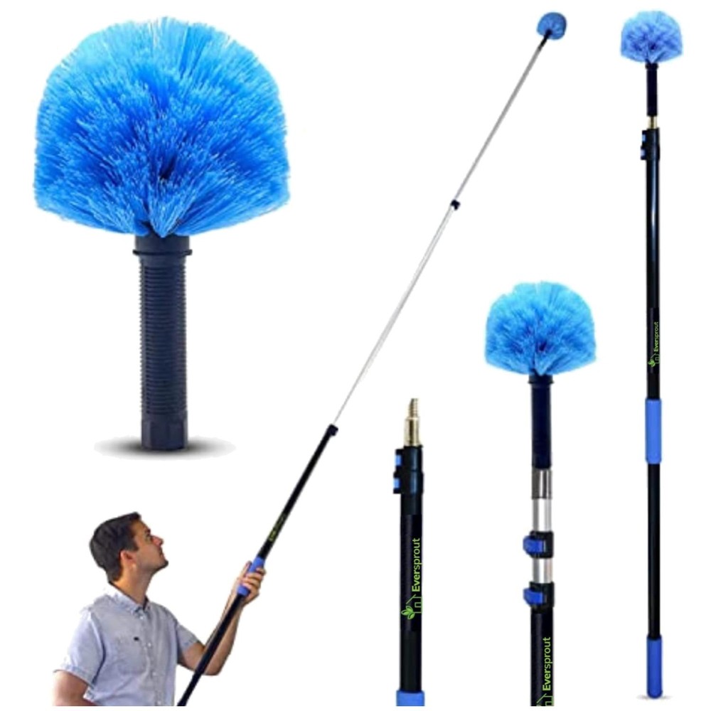 High  Telescoping Duster with Extension Pole