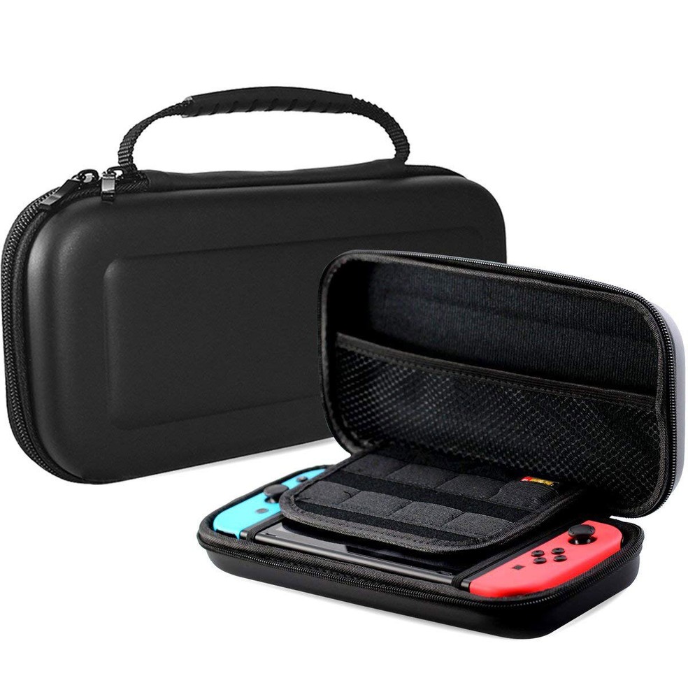 Nintendo Switch Travel Case Hard Shell (Black) Deco Gear