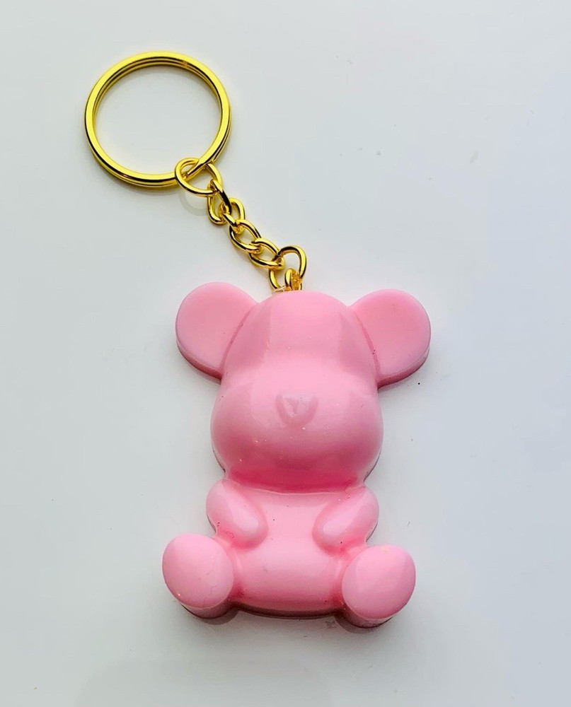 Resin Bear Keychain