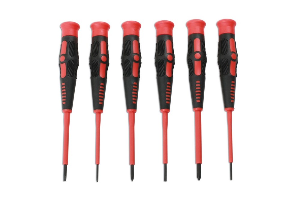 Laser Tools Precision Electrical Screwdriver Set 6pc 7612