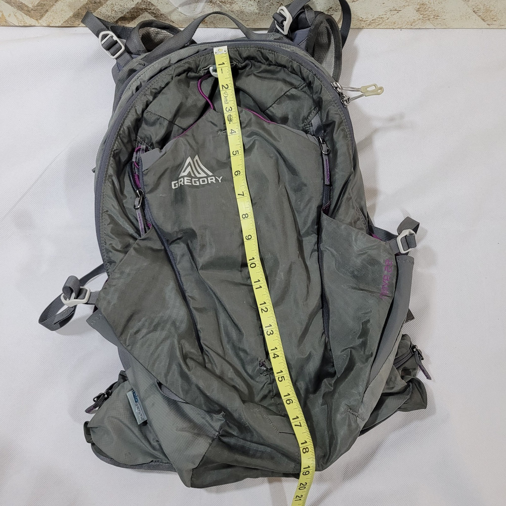 Gregory Maya 22 Backpack Sm Gray Purple BioSync Lightweight Adjustable Day Sack