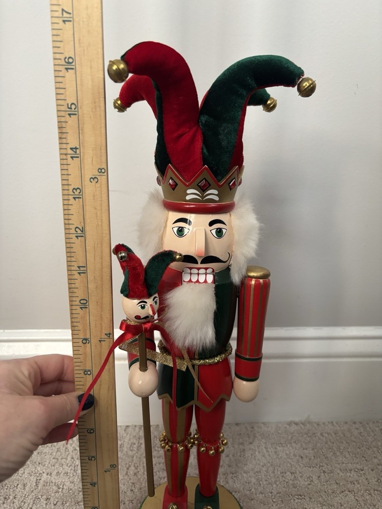 Lord & Taylor 16” Court Jester Nutcracker