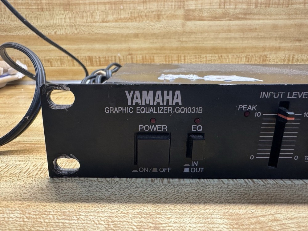 Yamaha GQ1031B Equalizer Vintage UNTESTED