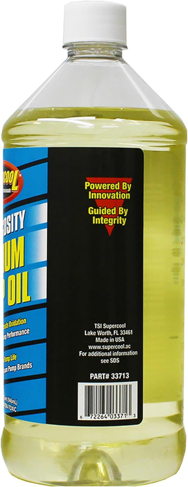 33713 Vacuum Pump Oil 46 CST 32Oz 1-Pack