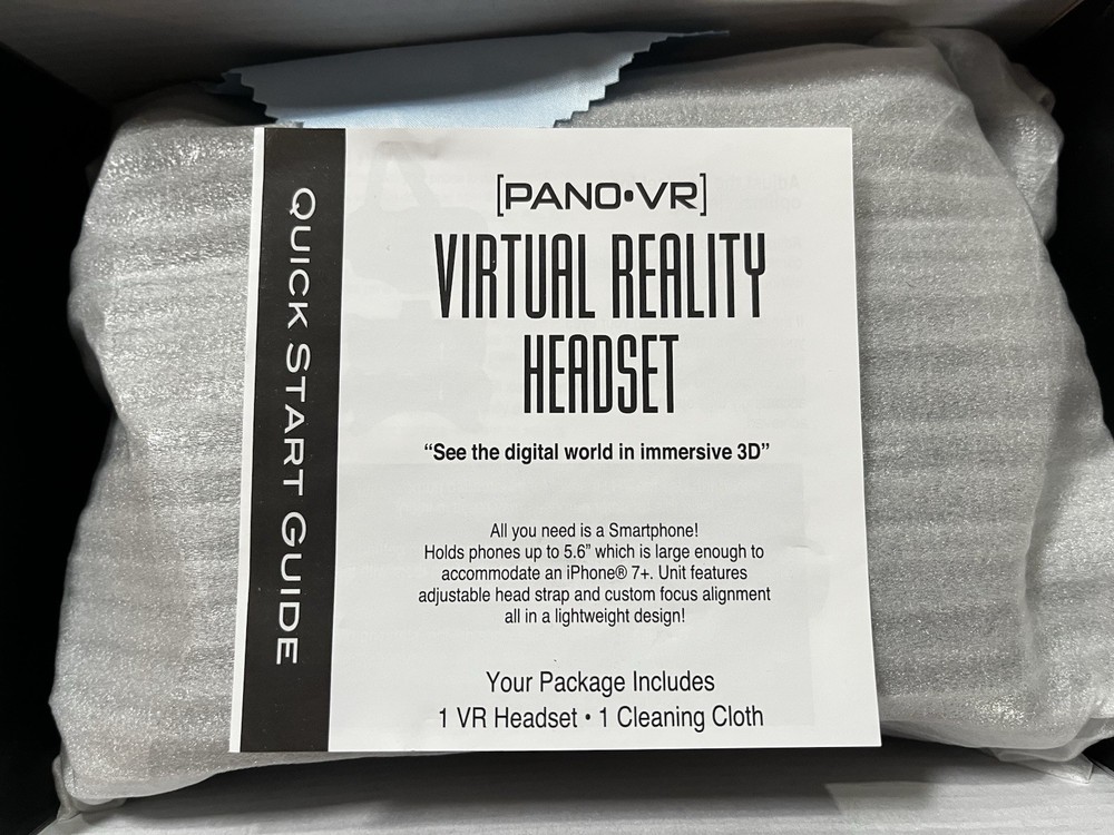 [PANO-VR] Virtual Reality Headset Smartphone Accessory Phone 3D View Gaming