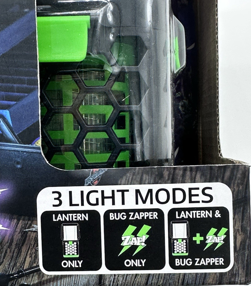 Litezall Bug Zapping Lantern Rechargeable 3 Mode Bug Zapper Lantern Lamp NEW