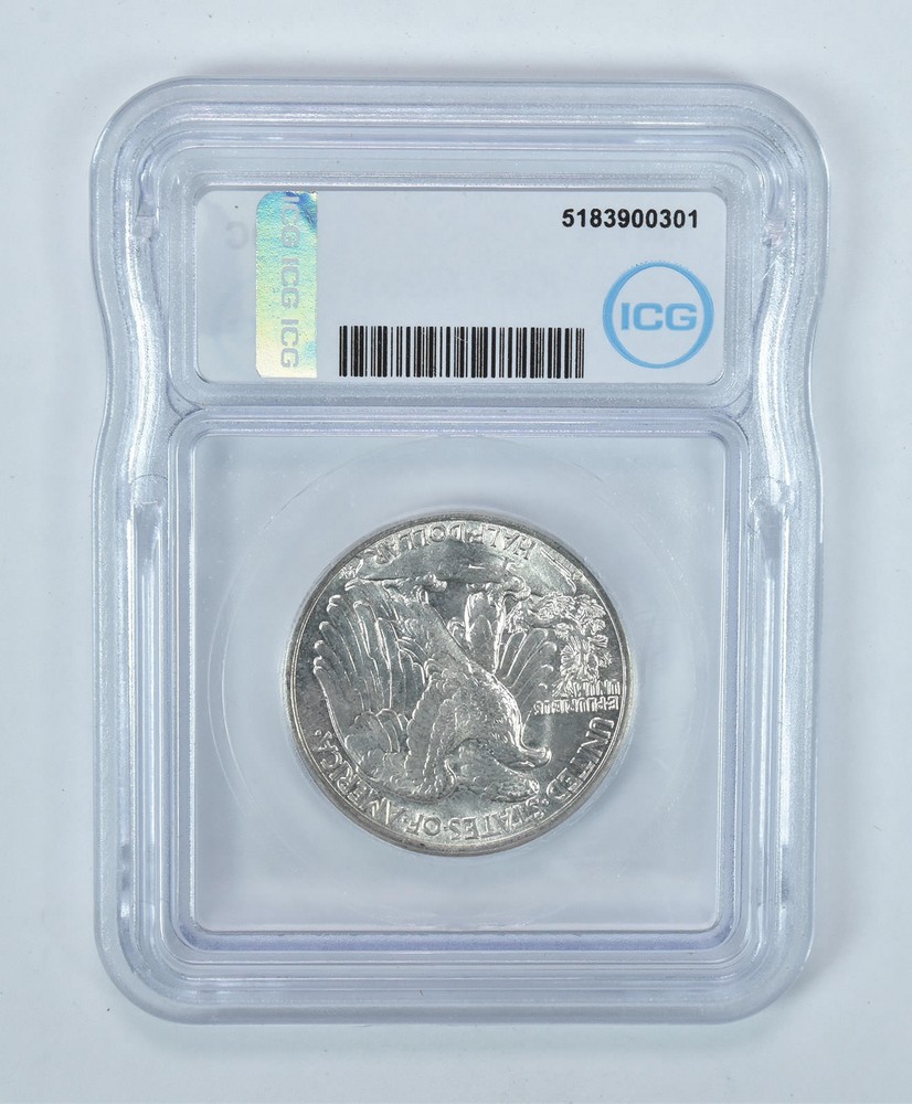 1941-S Walking Liberty Half Dollar MS63 ICG