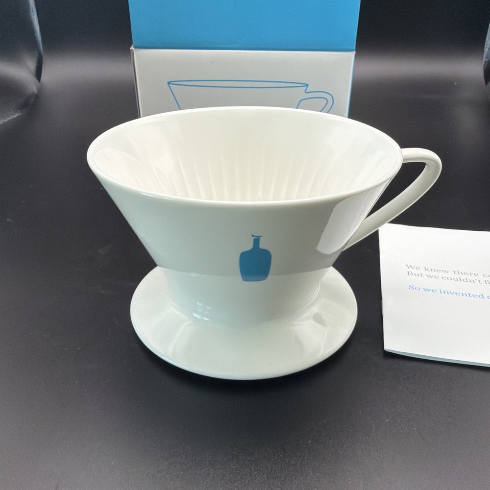 Blue Bottle Coffee Dripper White Japanese Made with Original Packaging Box