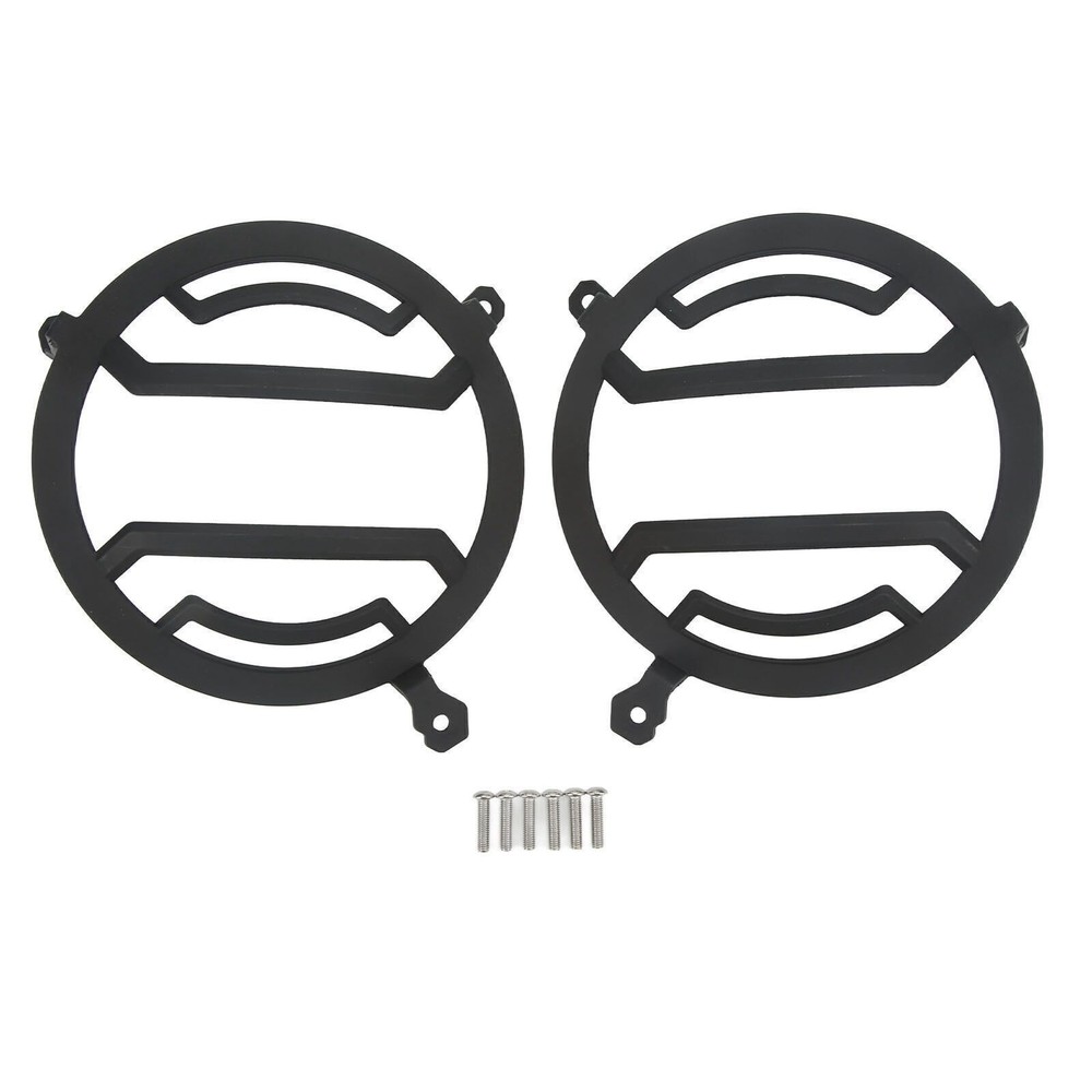 2pcs LED Headlight Guard Protective Headlamp Cover Replacement for JeepWrangler