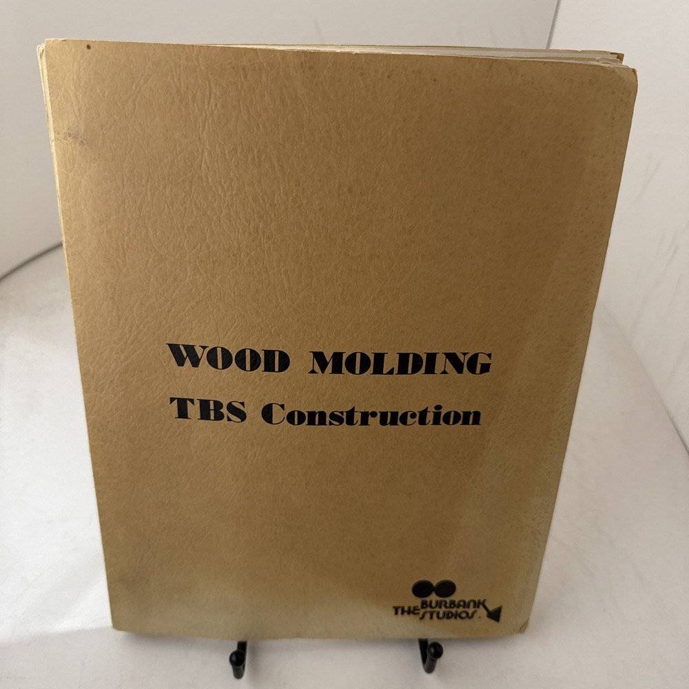 Burbank  Studios Wood Molding TBS Construction Studio Book
