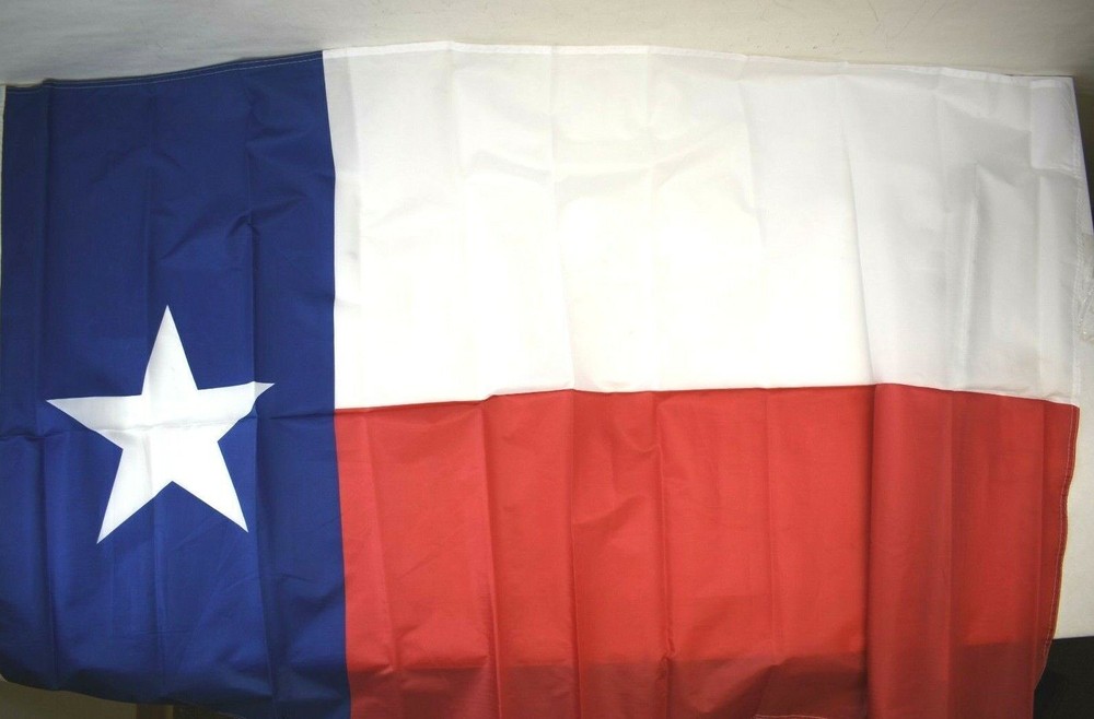 The Lone Star State Texas Flag Kit Red White Blue USA Mount Eagle Pole Topper