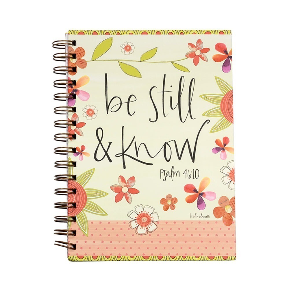 "Be Still & Know"  (Psalm 46:10)  Journal ~~ 128 Lined Pages ~~