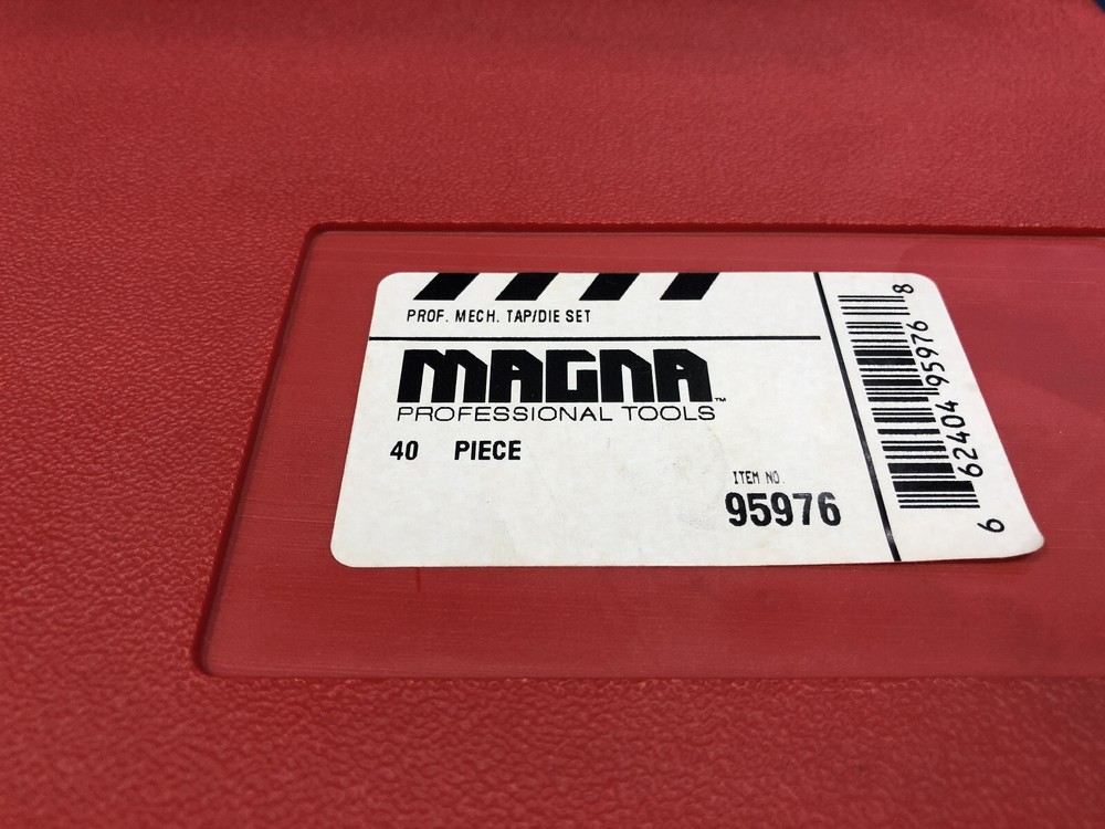 95976 Magna Professional Tools 40pc Tap & Die Set