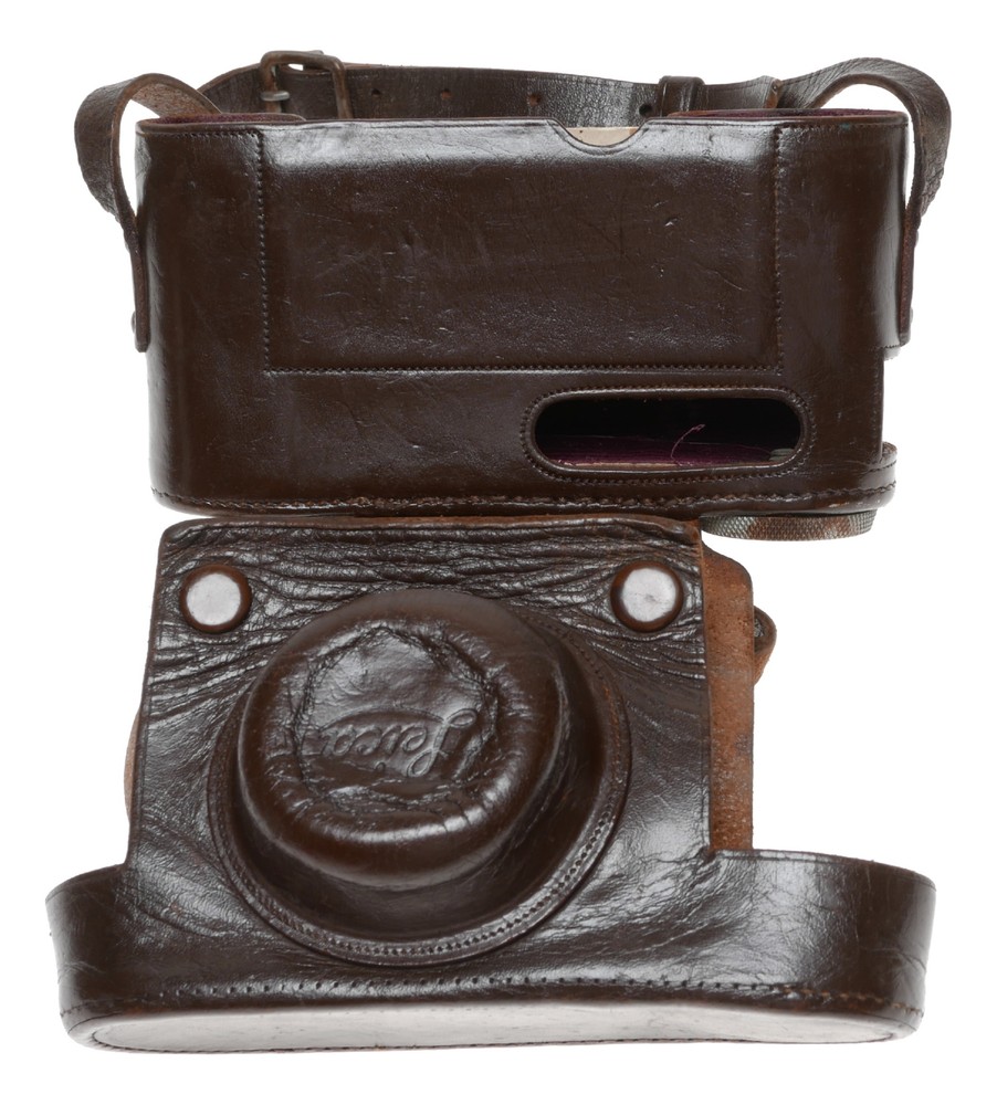 New York Leica II Rare camera leather ever ready original case
