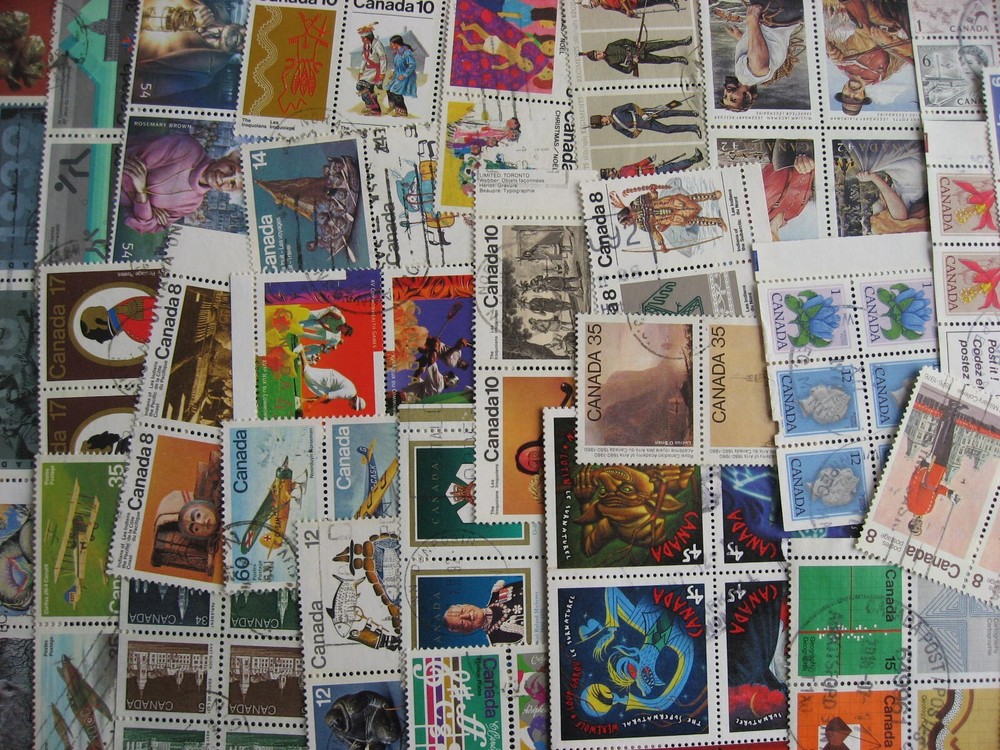 Canada all different used complete setennant pairs blocks etc