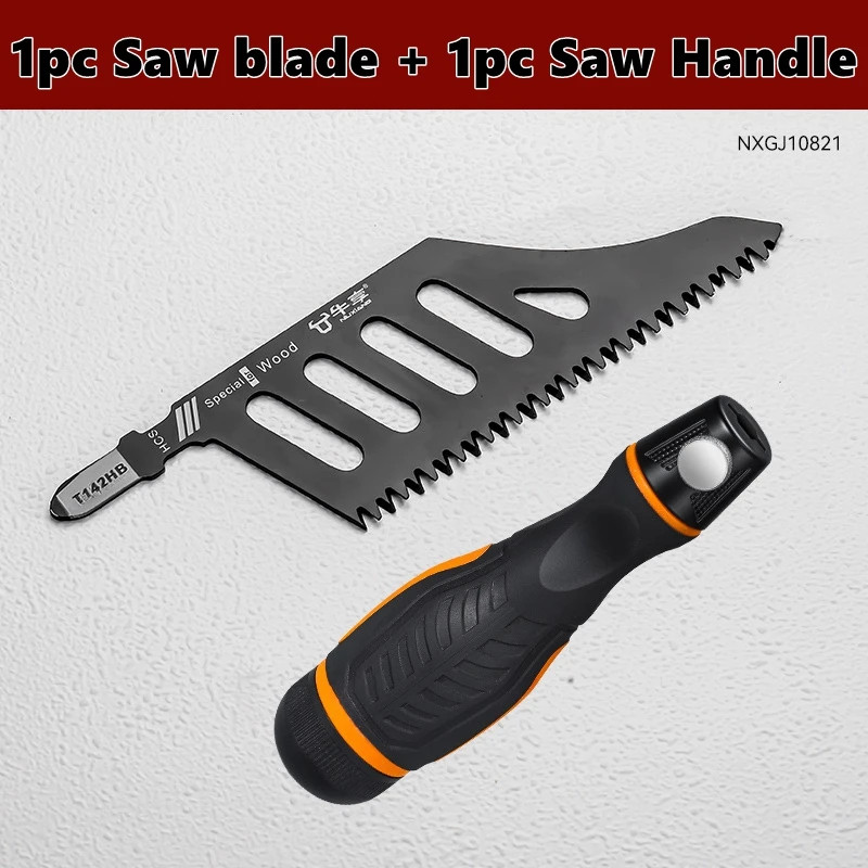Curved T Shank Jigsaw Blade for Precision Woodworking Flush Cutting