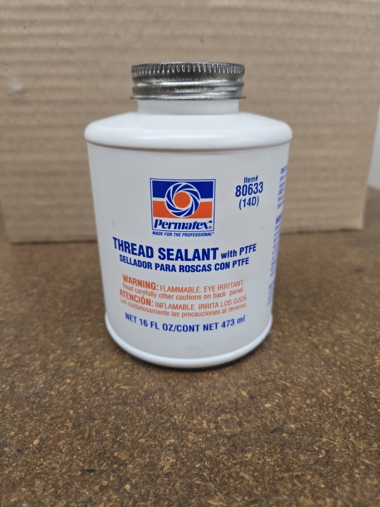 Permatex Thread Sealant w/PTFE 16oz. 80633 (14D)