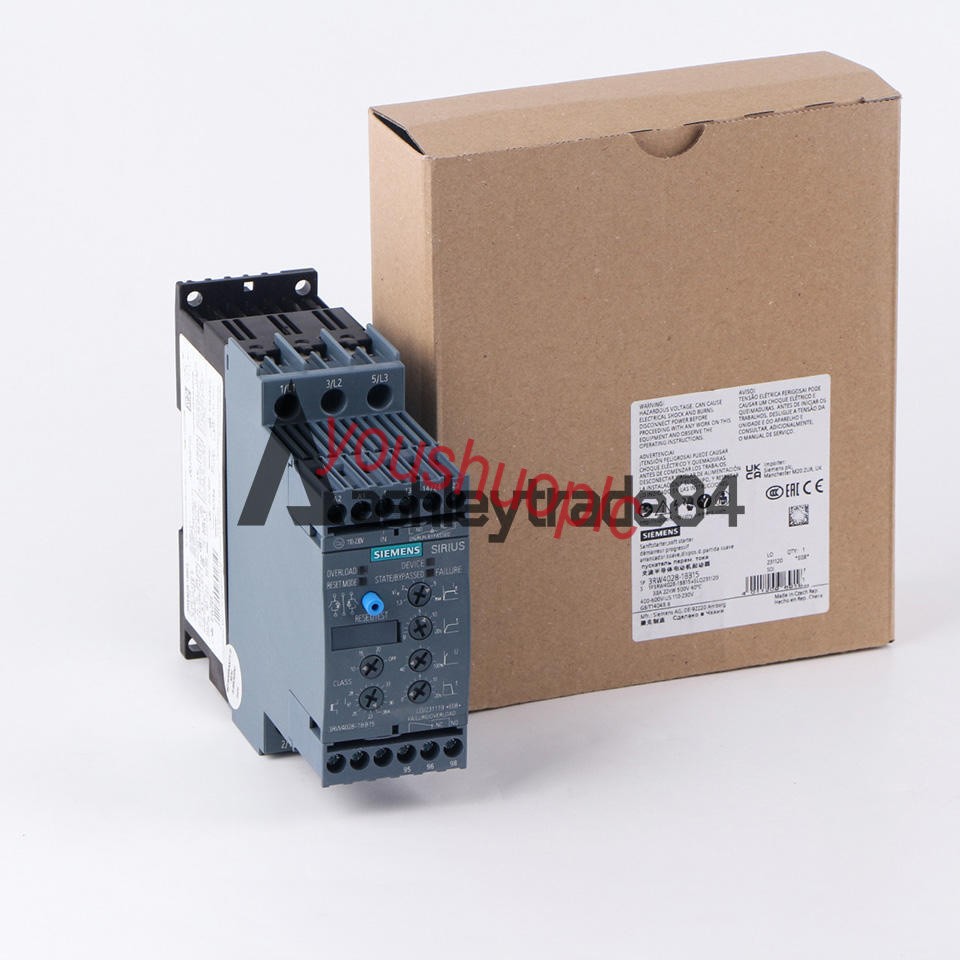 1PC NEW SIEMENS SOFT STARTER 3RW4028-1BB15