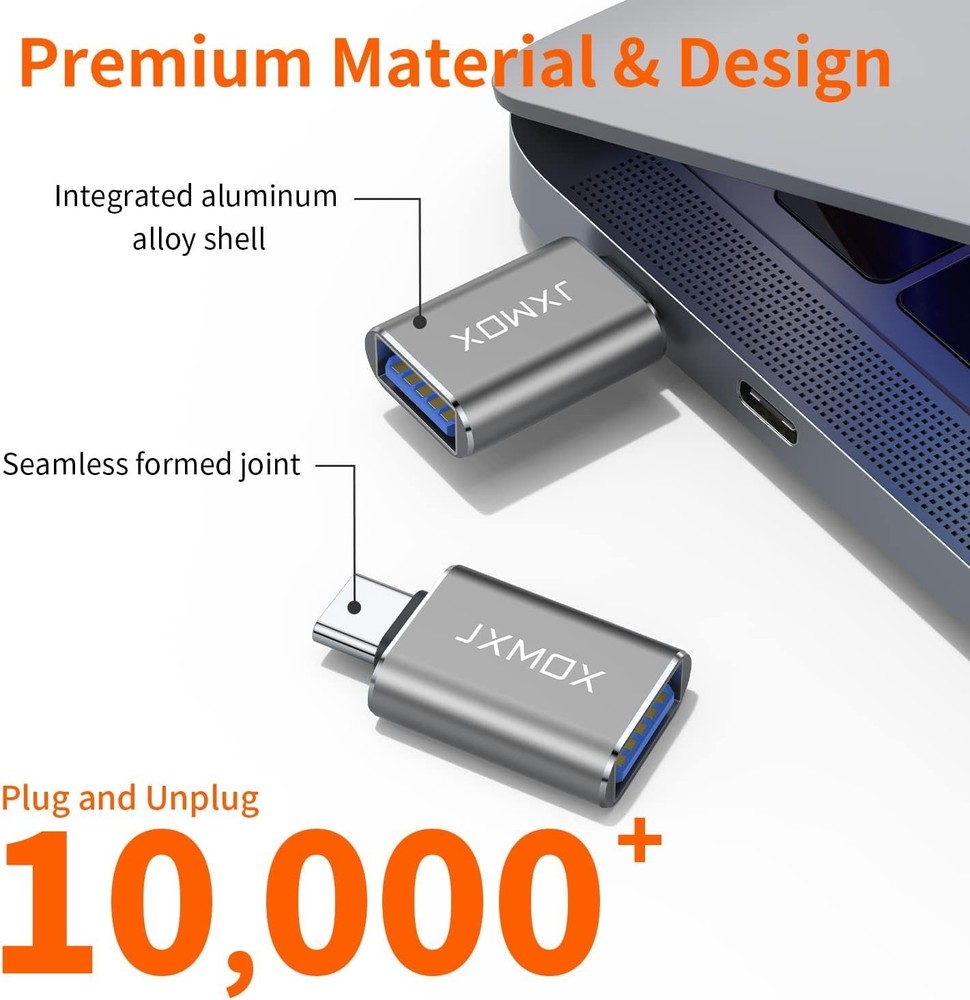 USB C to USB 3.0 Adapter [2-Pack] - Versatile Connectivity Solutions