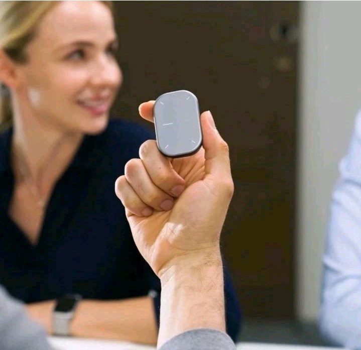 Cheerdots2 Detachable - AI Voice Recording, ChatGPT App Support - Silver