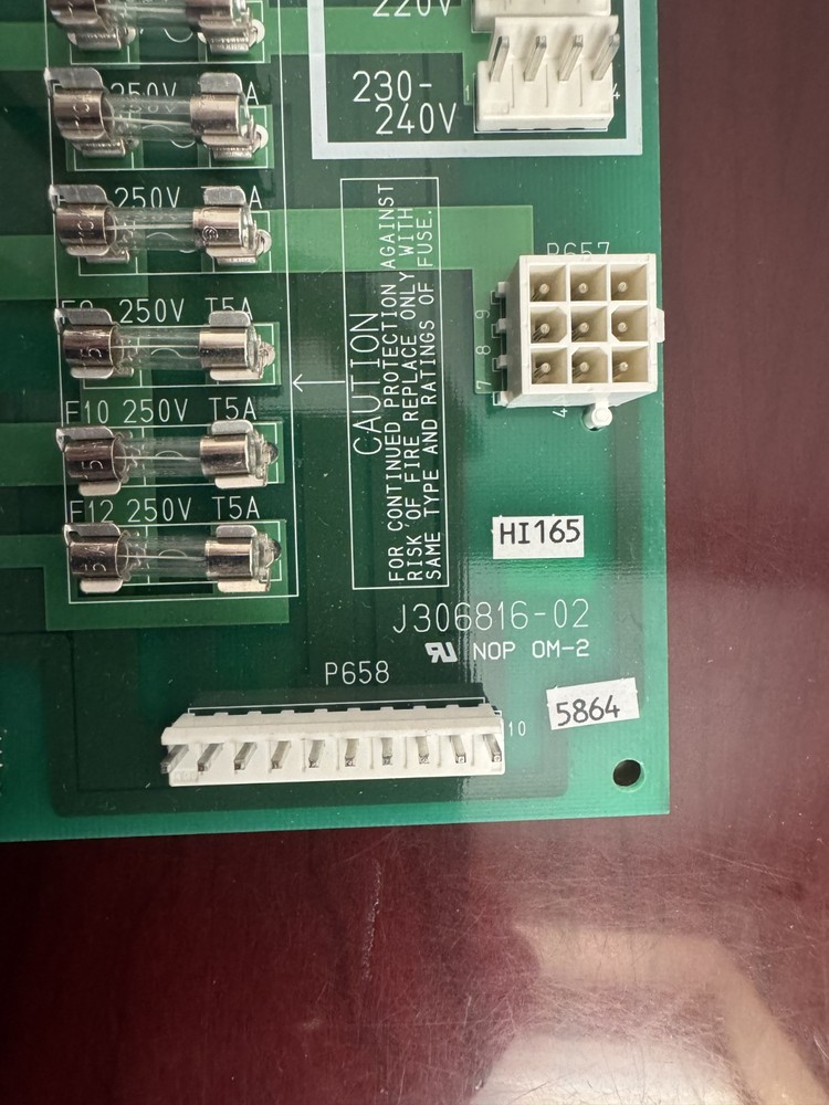 NORITSU J306816-02 RELAY P.C.B. 2