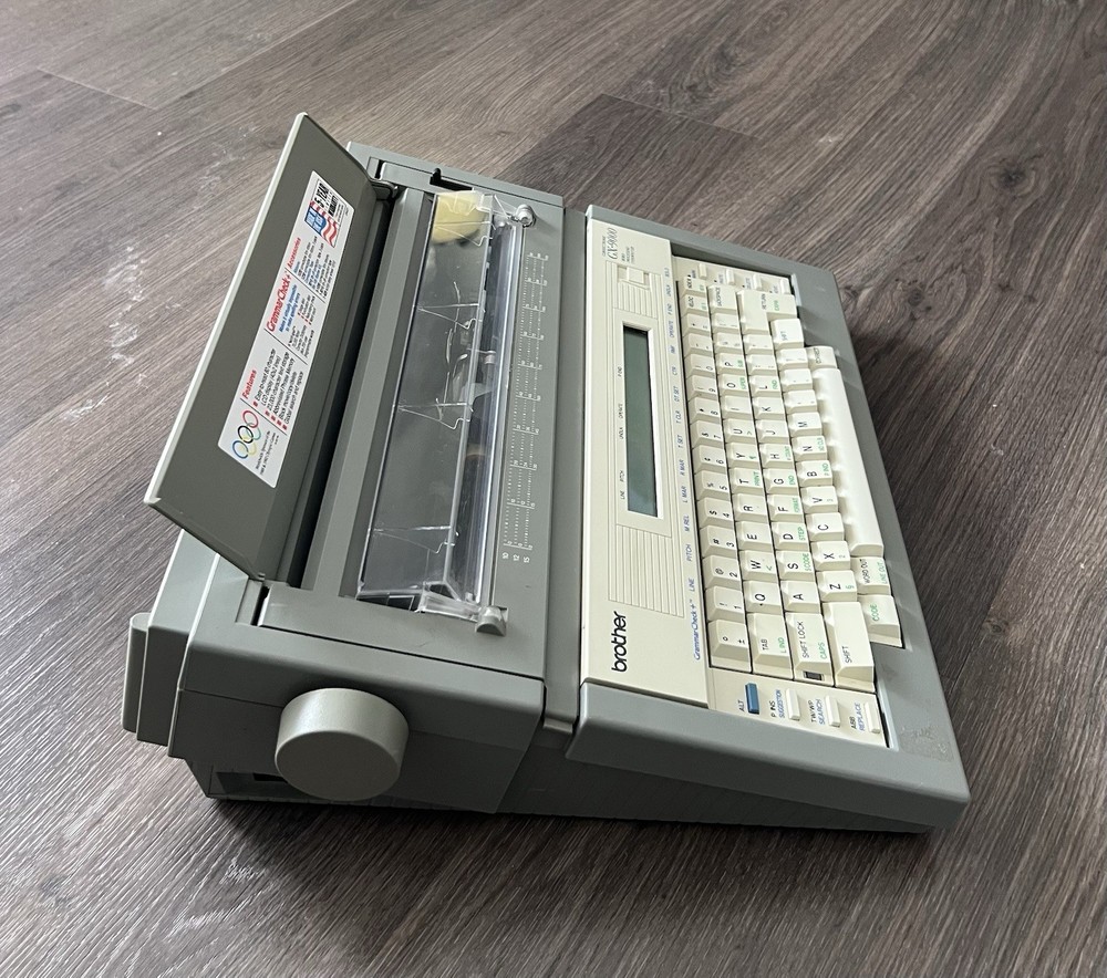 Brother GX-9000 Correctronic Word Processing Typewriter w/ GrammarCheck+ Tested!