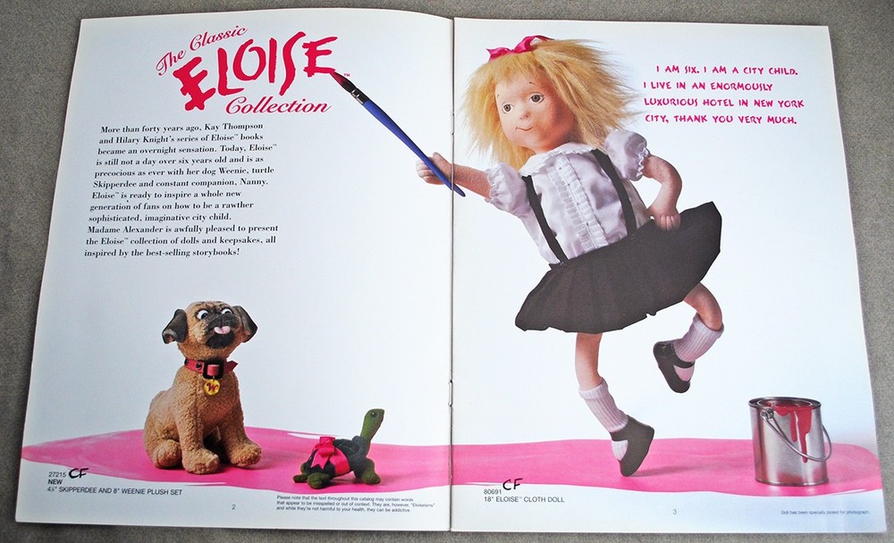 2000 Madame Alexander Catalog Eloise