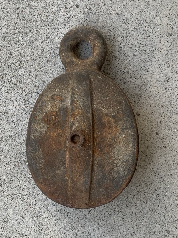 Vintage Single & Double Block Pulley Lot