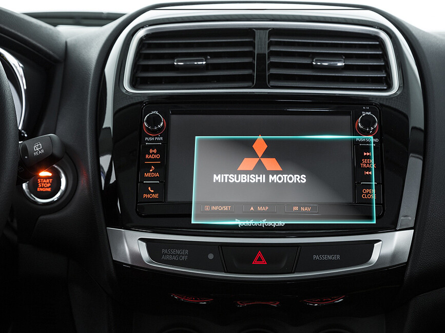 Crystal Clear Screen Protector for 2016 Mitsubishi Outlander Vehicle Navigation