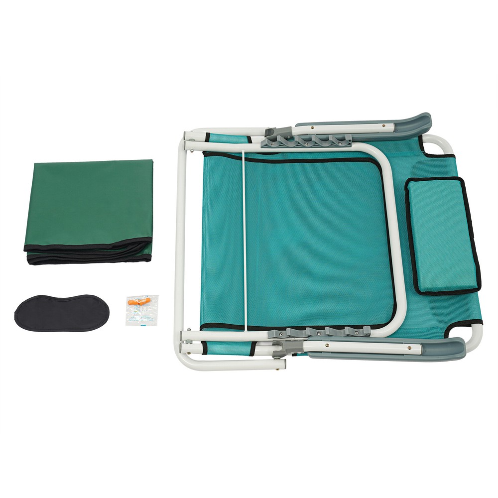 Foldable Adjustable Bed Backrest Support Sit-up Back Rest Bed Chair 198.42 lbs