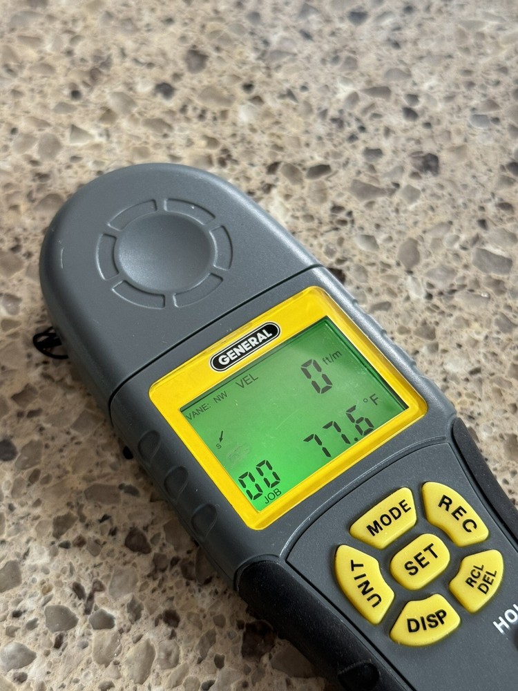 WORKING General Environmental Anemometer 9in1 DAF3012M