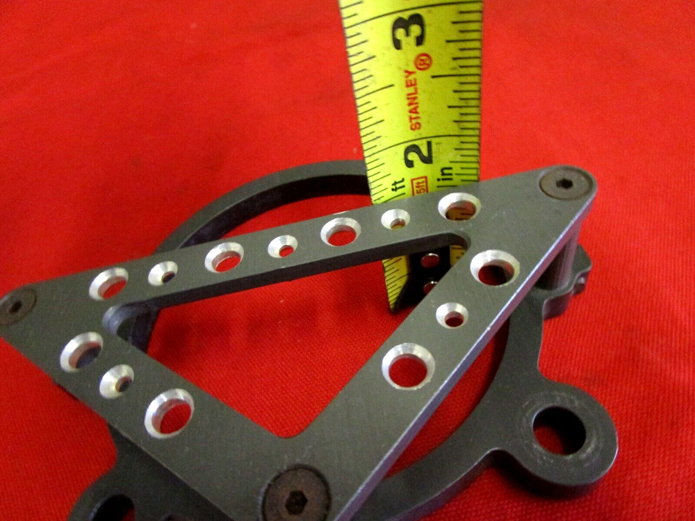 BILLET ALUMINUM FIRE BOTTLE MOUNTING BRACKET 4" BOTTLE, NASCAR