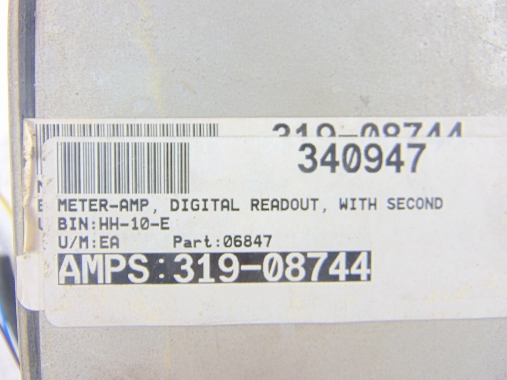 Multi Amp 06847 Digital Readout Meter