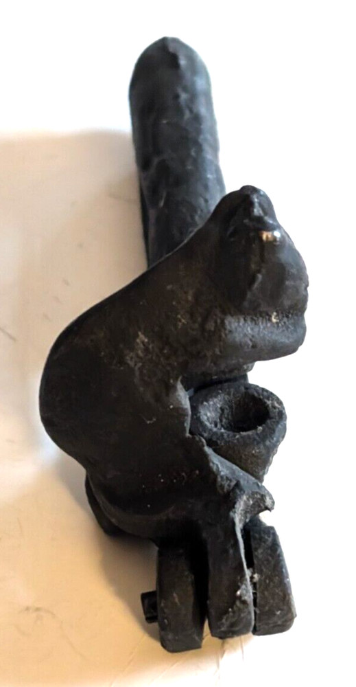 Vintage Cast Iron Squirrel Nutcracker