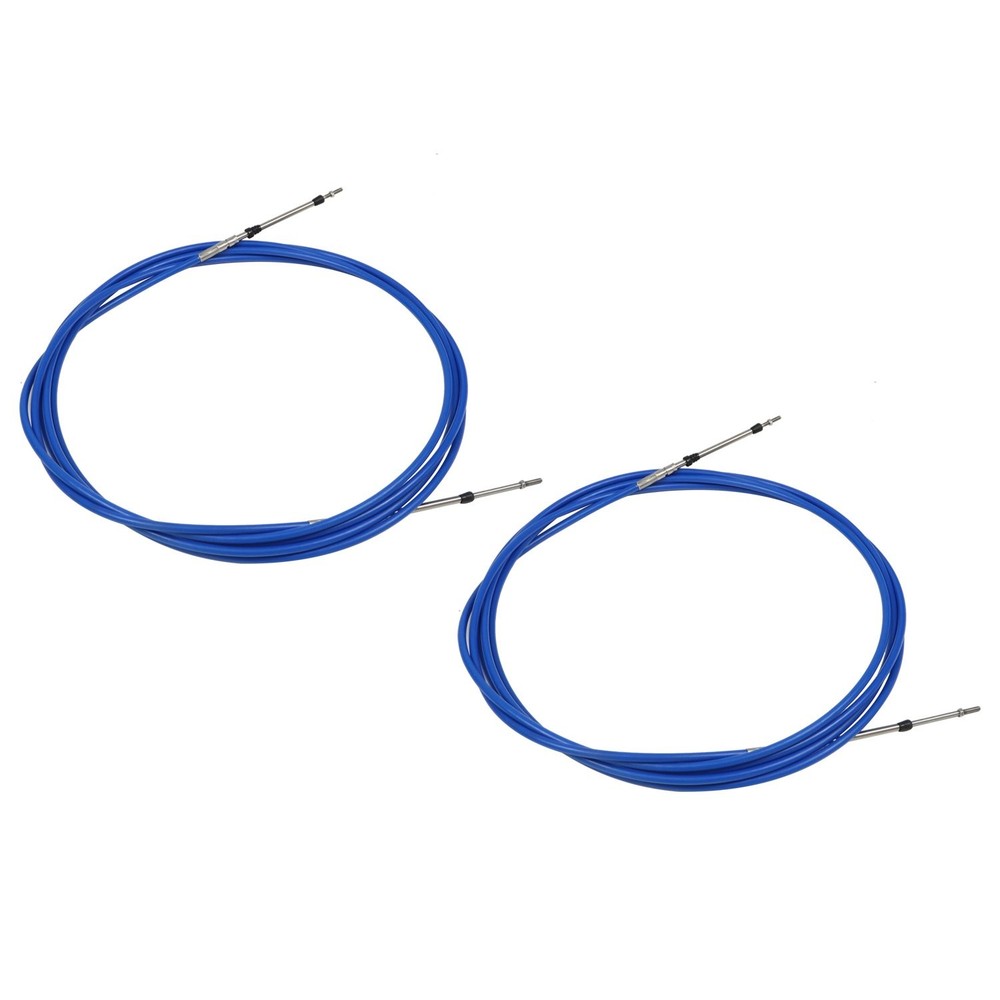 33C Throttle Shift Control Cable Compatible with Outboard Engine Boat 2PC 20FT