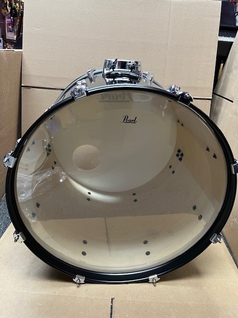 Pearl Roadshow 5PC Shell Pack - Black (Drum Sizes In Description)