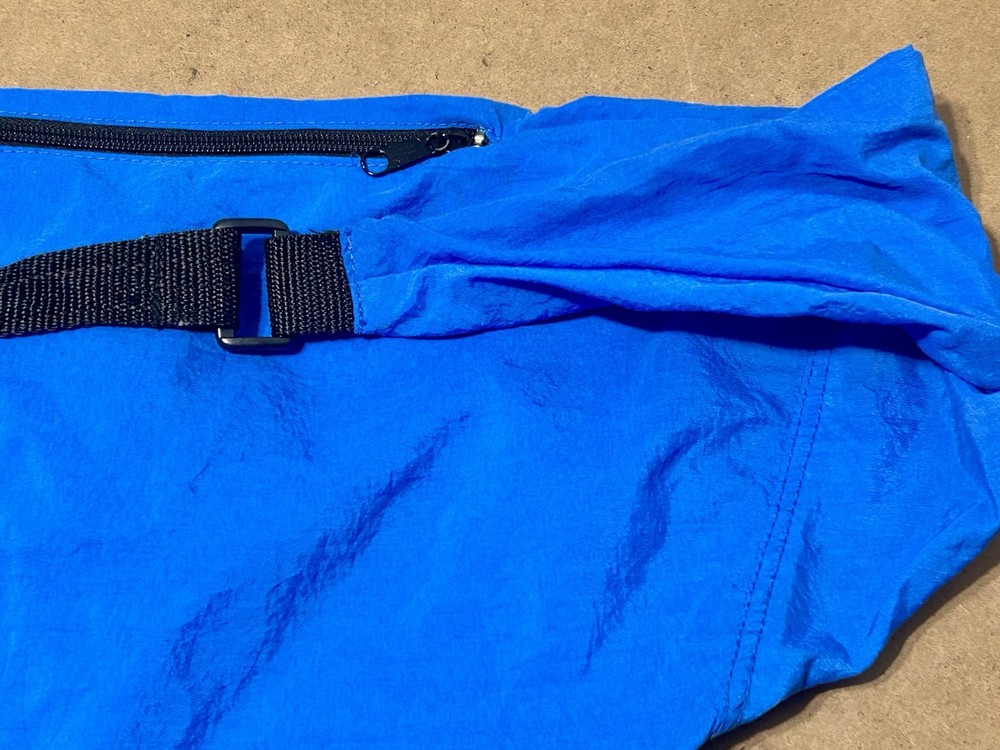 VTG Jordache Sack Blue Pack Shoulder Pack Retro 90s