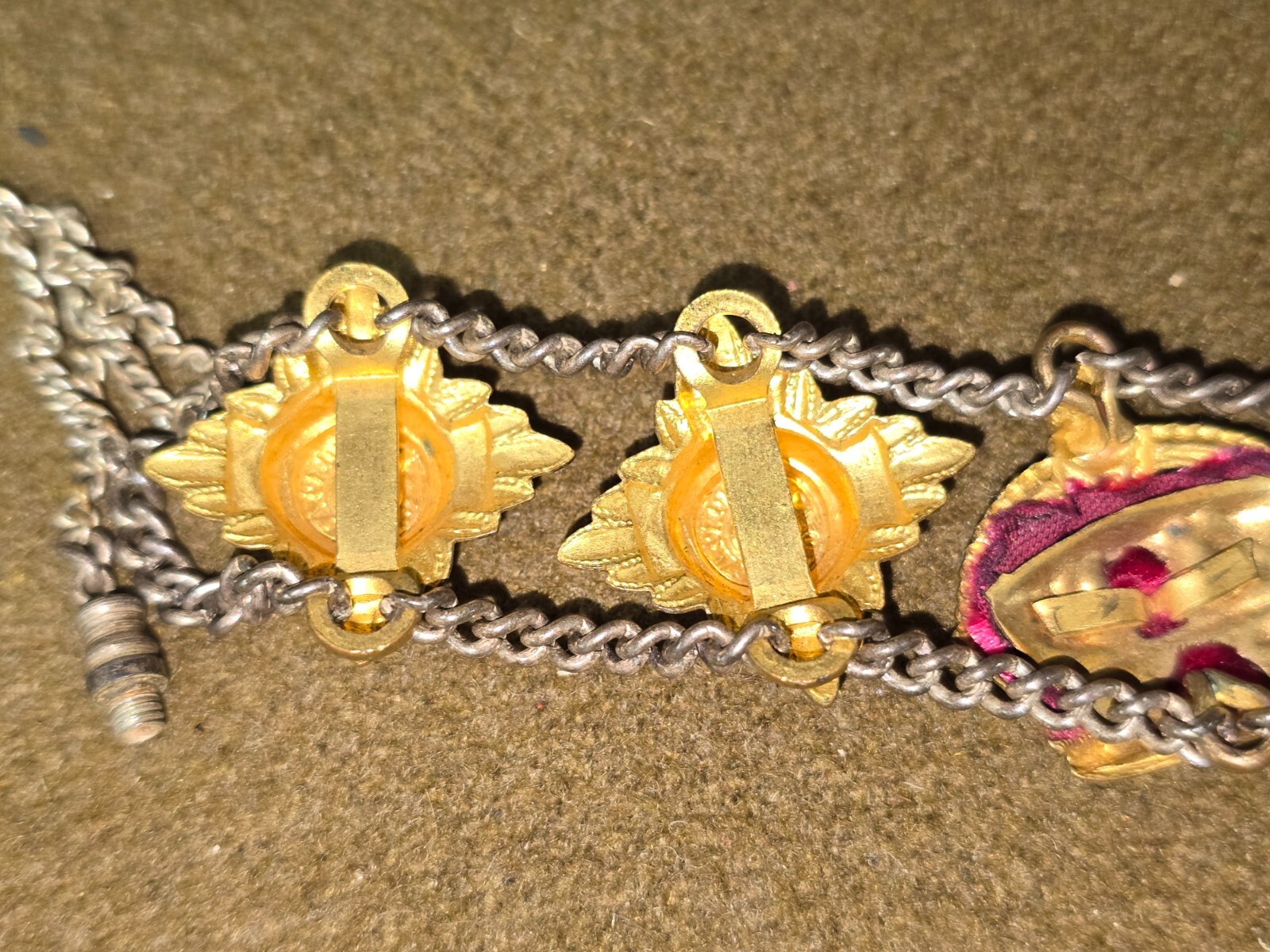 WWII British Sweetheart Bracelet