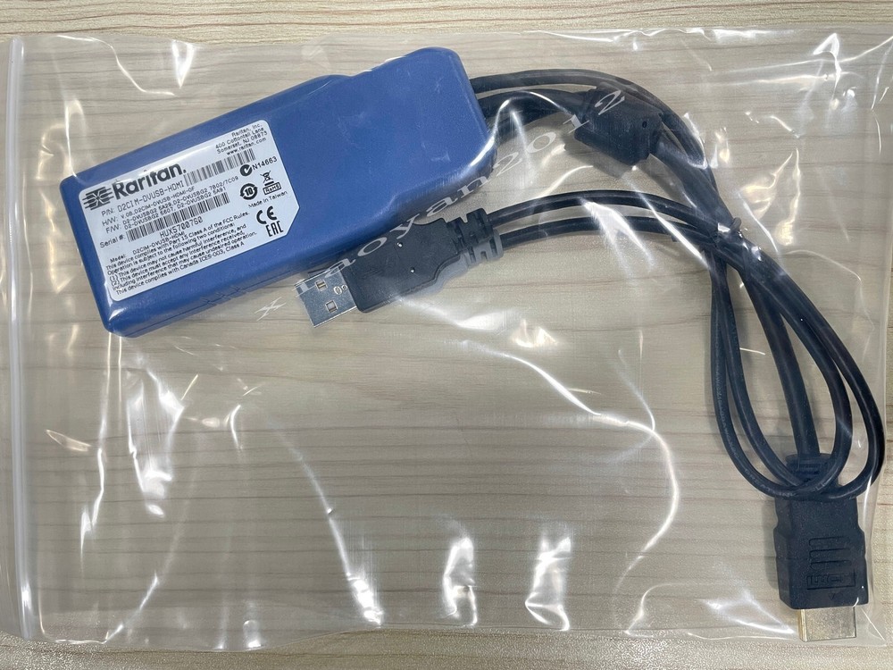 compatible Raritan KX II D2CIM-DVUSB-HDMI Interface Module KVM module cable