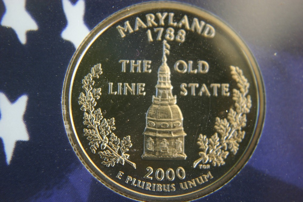 2000 S 50 STATE QUARTERS UNITED STATES MINT PROOF SET