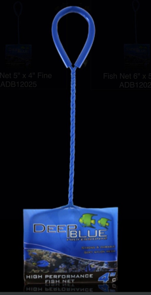 Deep Blue Professional Fish Net 4”x3”, Coarse