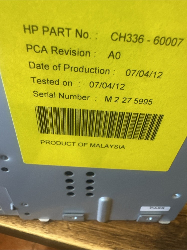 CH336-60007 Used Electronic Control Board For Hp Designjet 500