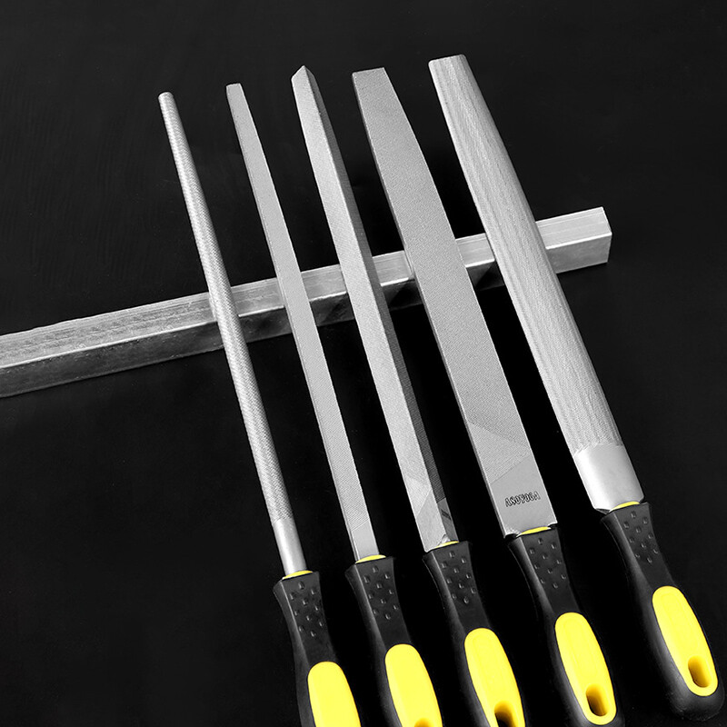 6"-12" File Set for Metal Wood Round Flat Triangular Half Round Square Grinding