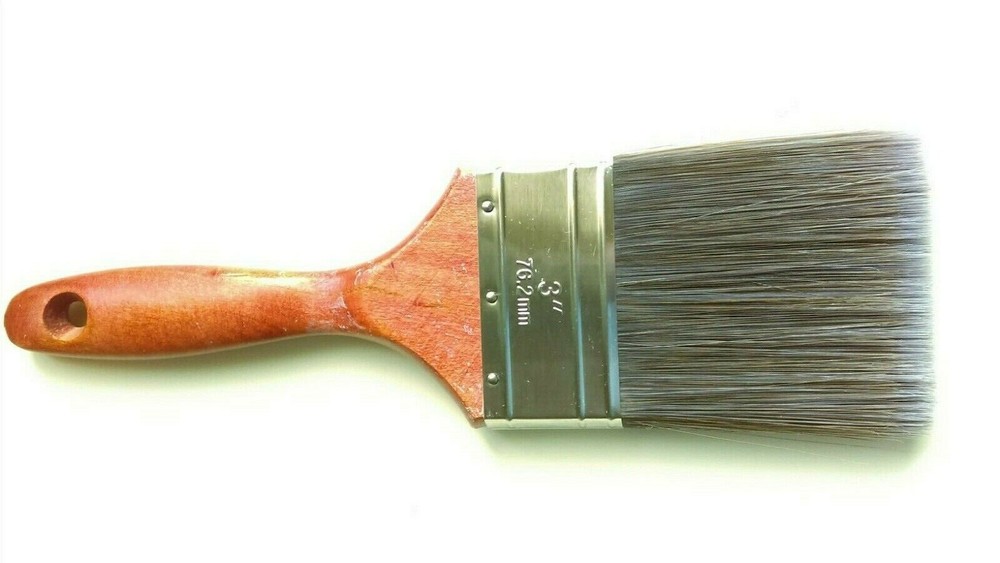Master Painter Better Coverage Smooth Finish 3" Flat Polyester Paint Brush