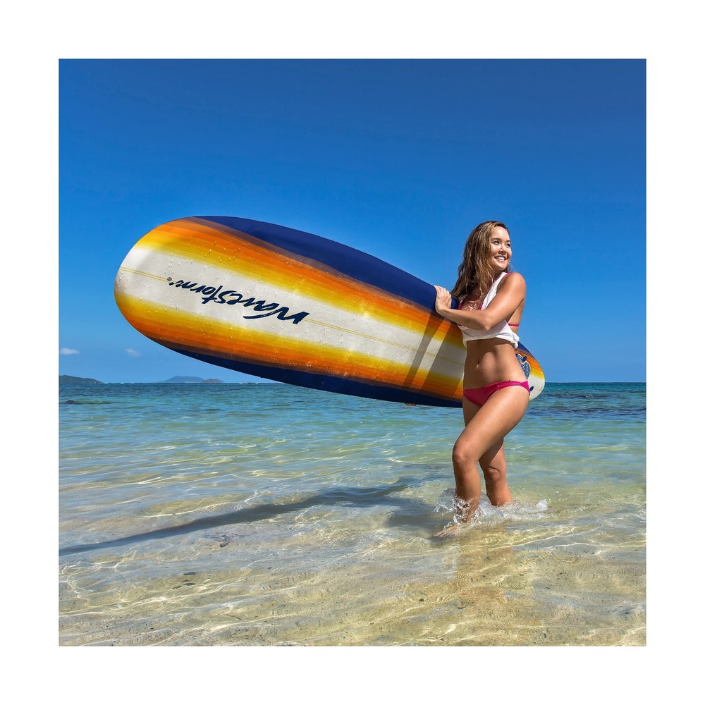 Wavestorm - Classic Soft Top Foam 8ft Surfboard Sunburst